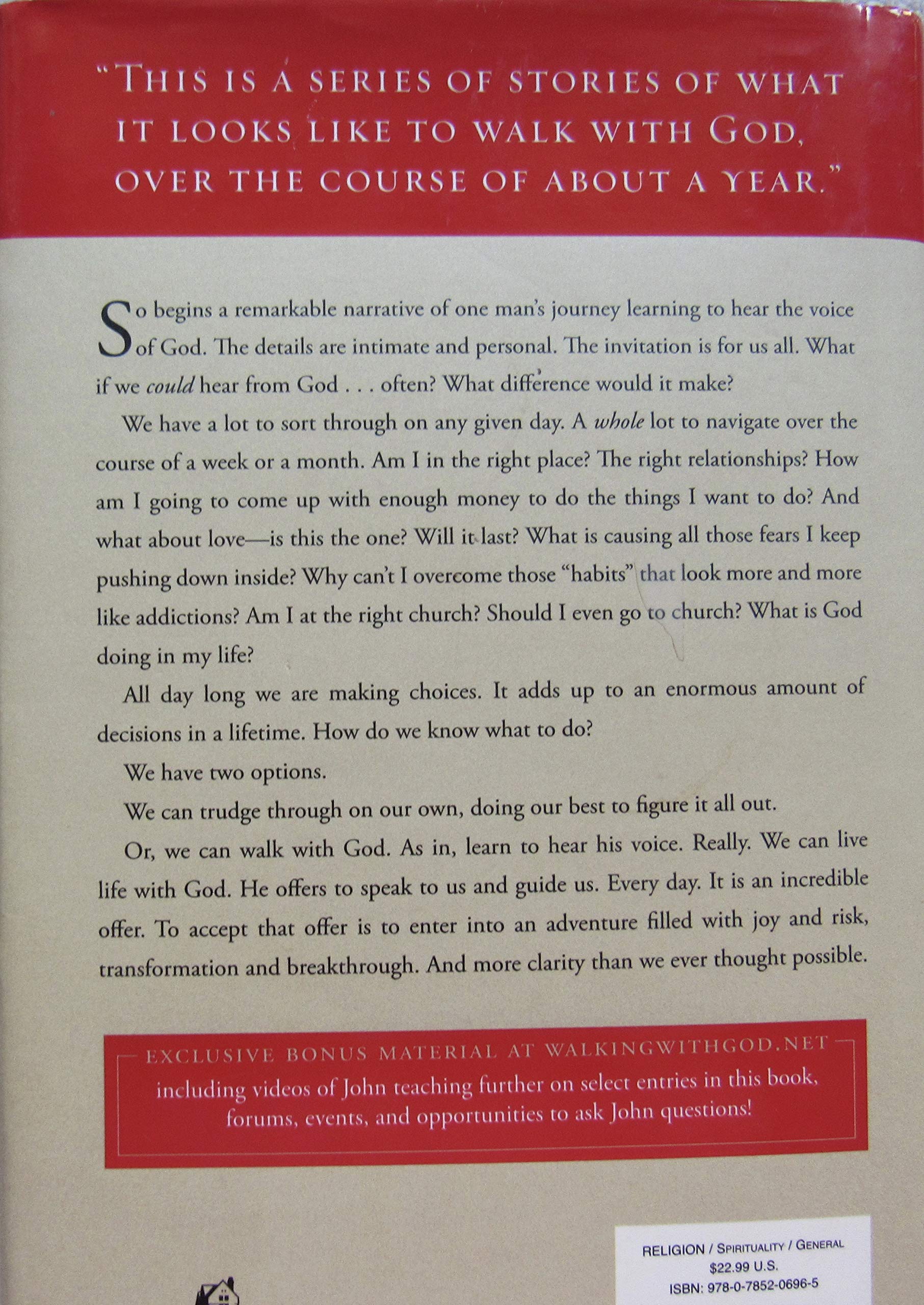 Walking With God: Talk to Him, Hear From Him, Really