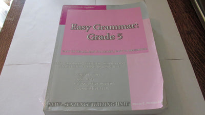 Easy Grammar 5 - Teacher Edition