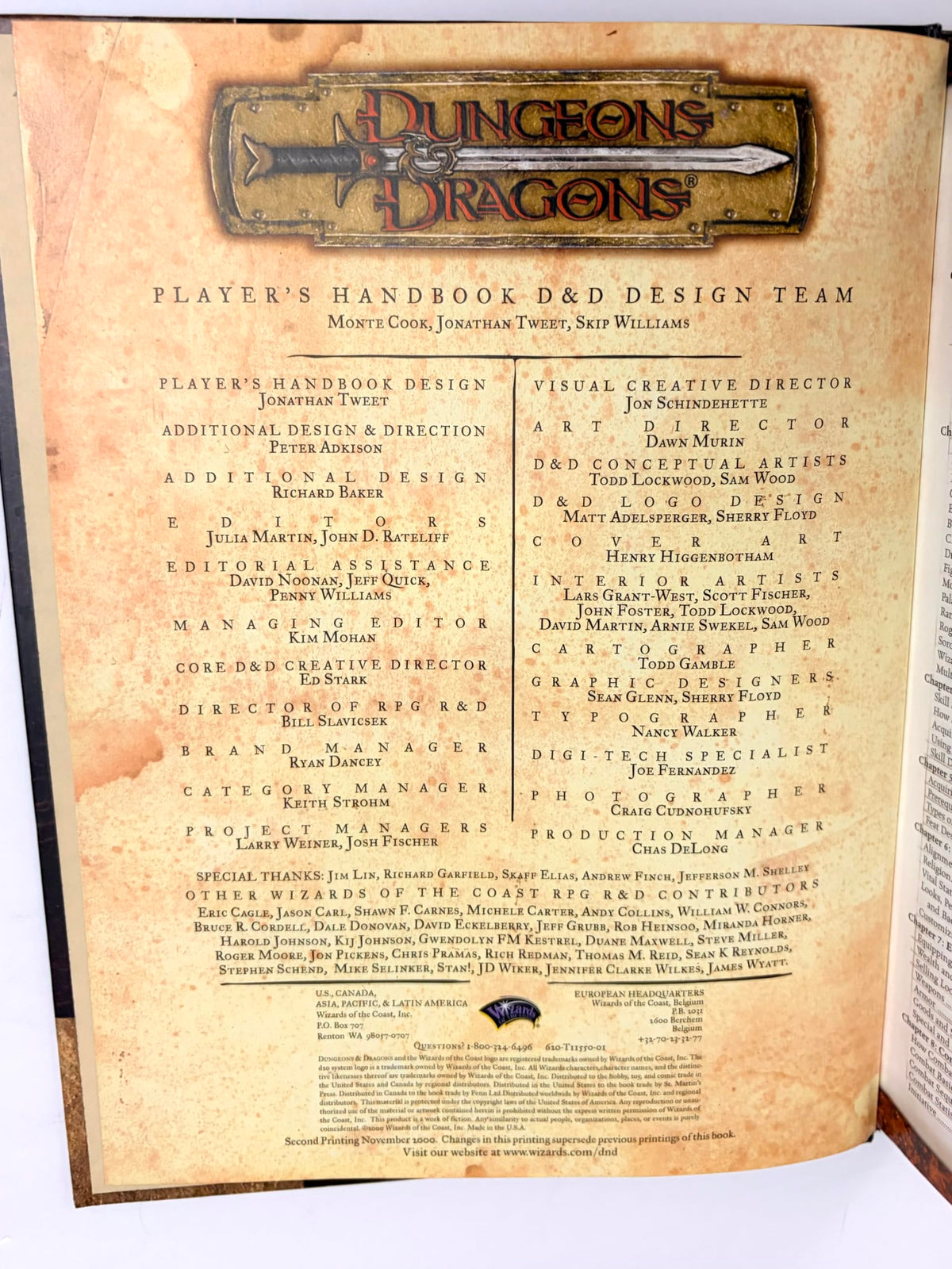 Dungeons & Dragons Player's Handbook: Core Rulebook 1