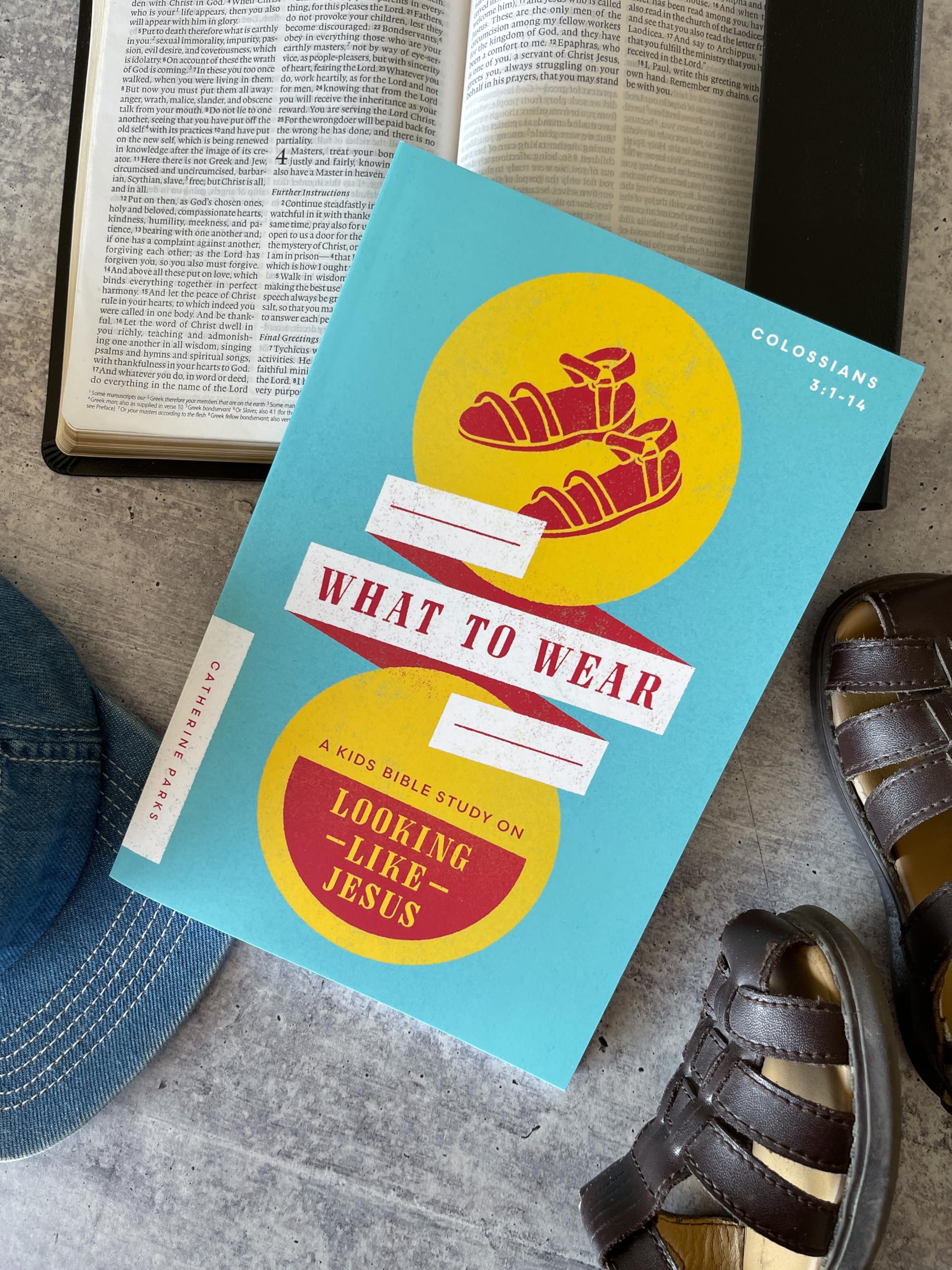 What to Wear: A Kids Bible Study on Looking Like Jesus (Colossians 3:1-14)