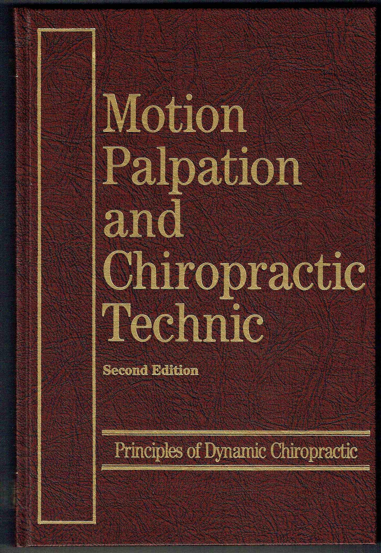 Motion Palpation and Chiropractic Technique: Principles Dyna