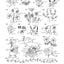 500 Simply Charming Designs for Embroidery: Easy-to-Stitch Monograms and Motifs (Design Originals) Patterns for the Home, Holidays, Food, Animals, and Borders, with Stitch Guide and Gallery