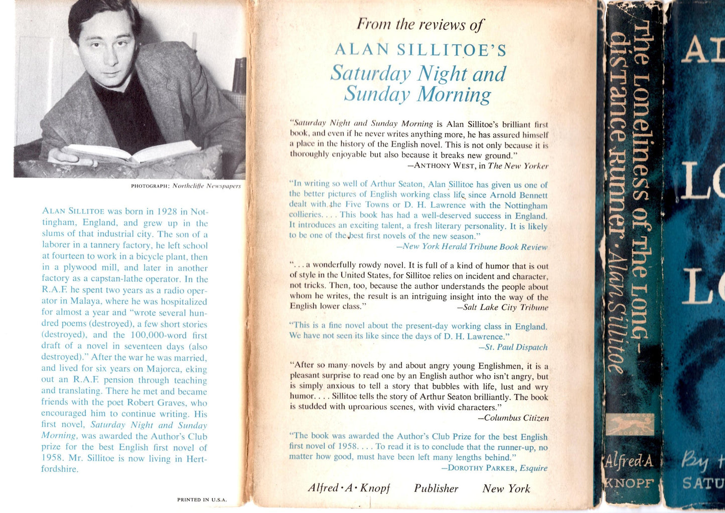 The Loneliness of the Long Distance Runner by Sillitoe, Alan