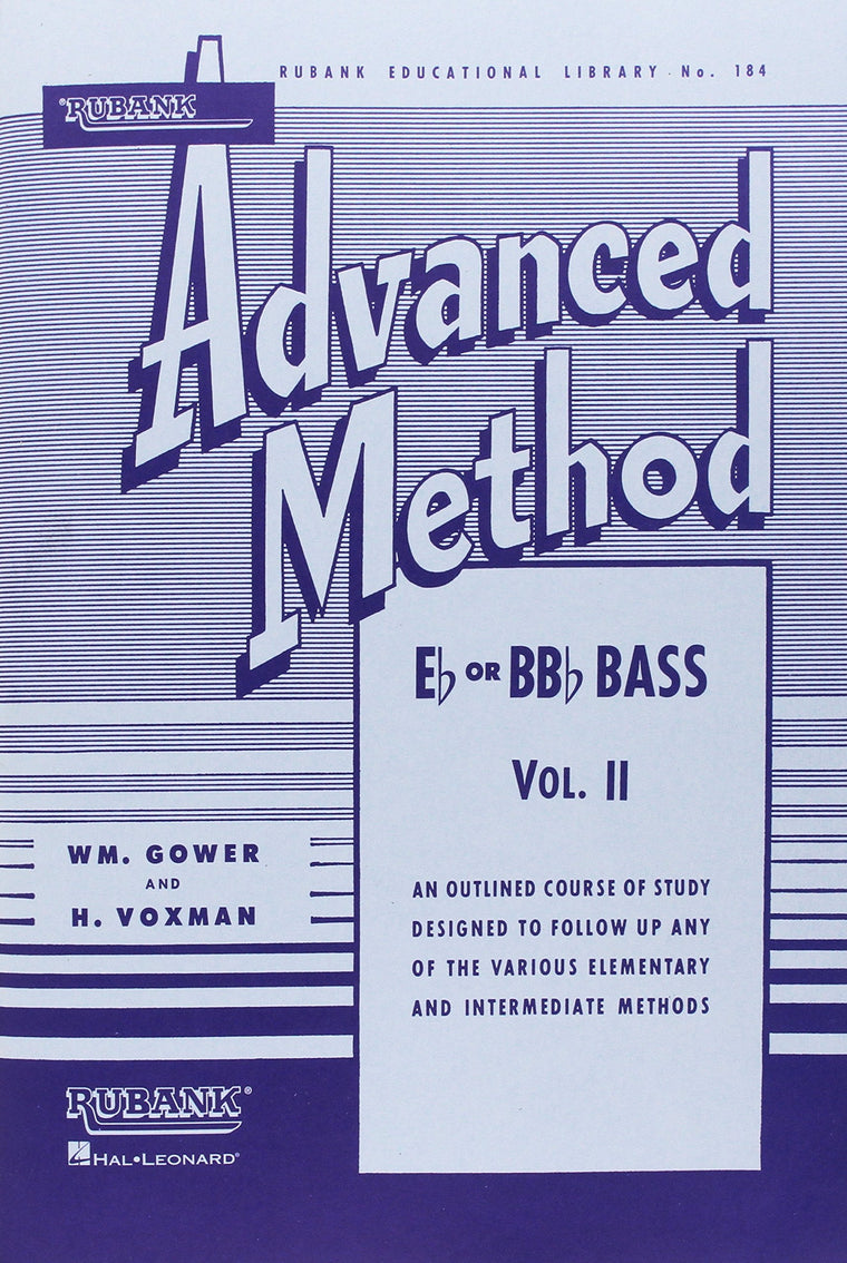 Rubank Advanced Method, Vol. 2 - Bass/Tuba (B.C.)
