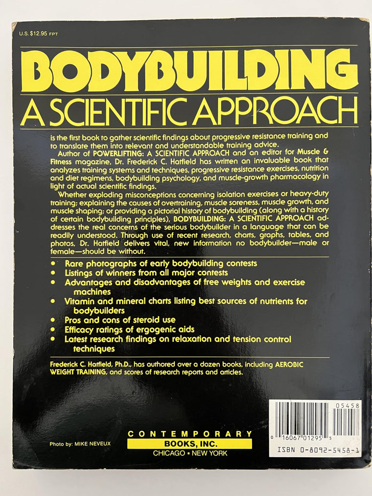 Bodybuilding: A Scientific Approach — back cover
