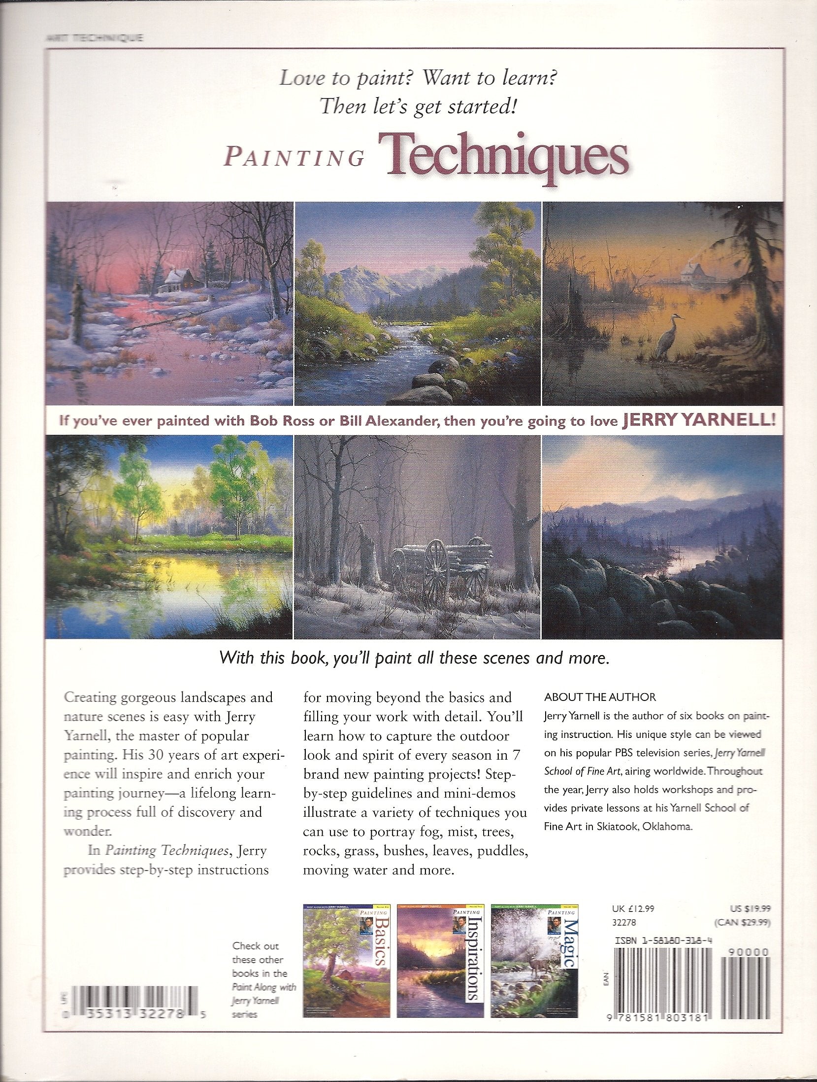 Painting Techniques (Paint Along With Jerry Yarnell)