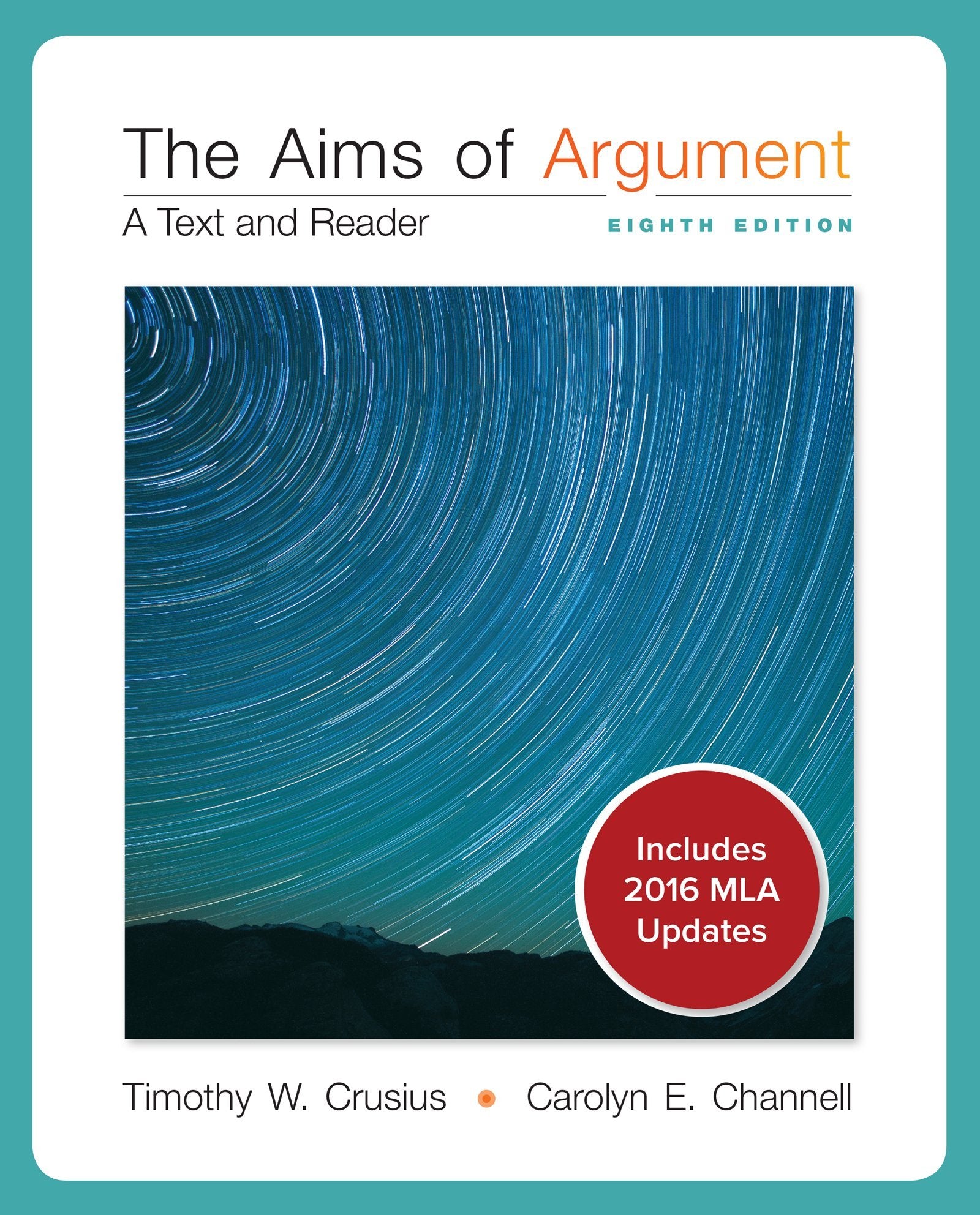 Aims of Argument MLA 2016 UPDATE