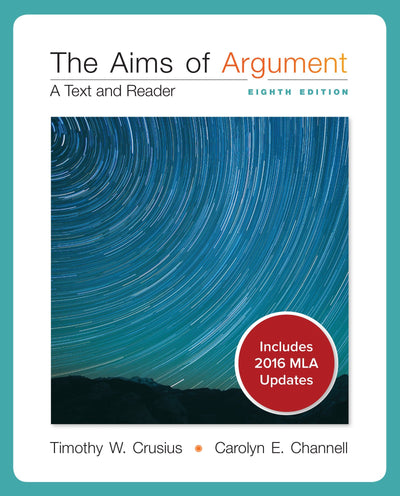 Aims of Argument MLA 2016 UPDATE