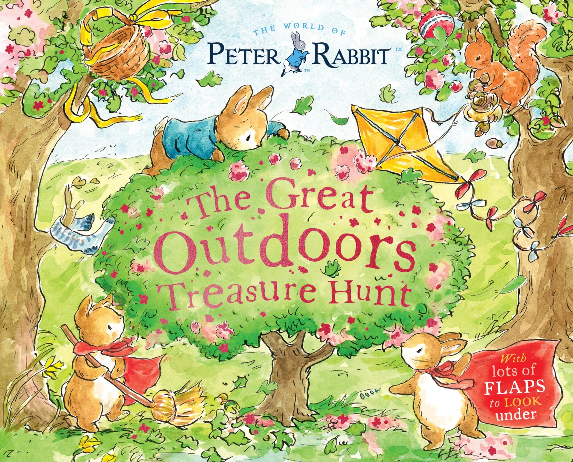 The Great Outdoors Treasure Hunt: With Lots of Flaps to Look Under (Peter Rabbit)