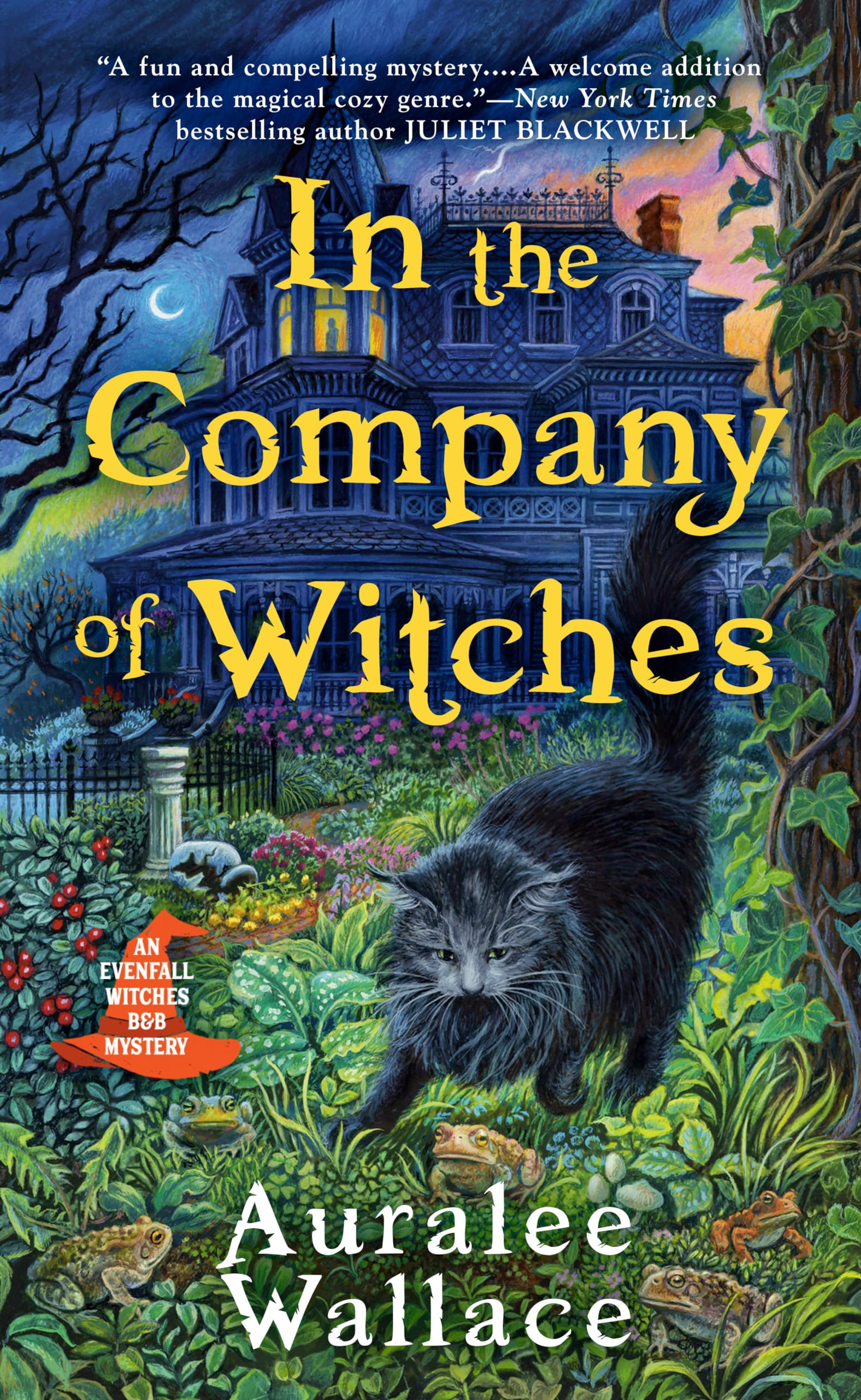 In the Company of Witches (An Evenfall Witches B&B Mystery)