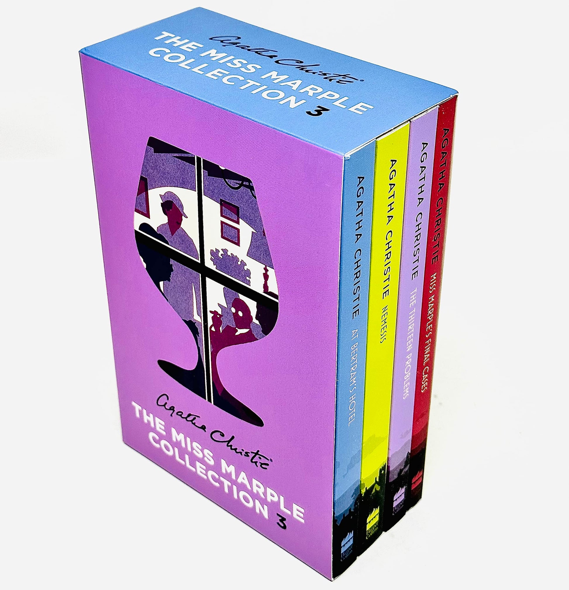 Miss Marple Mysteries Series Books 11 - 14 Collection 4 Books Set by Agatha Christie (At Bertram's Hotel, Nemesis, The Thirteen Problems & Miss Marple's Final Cases)