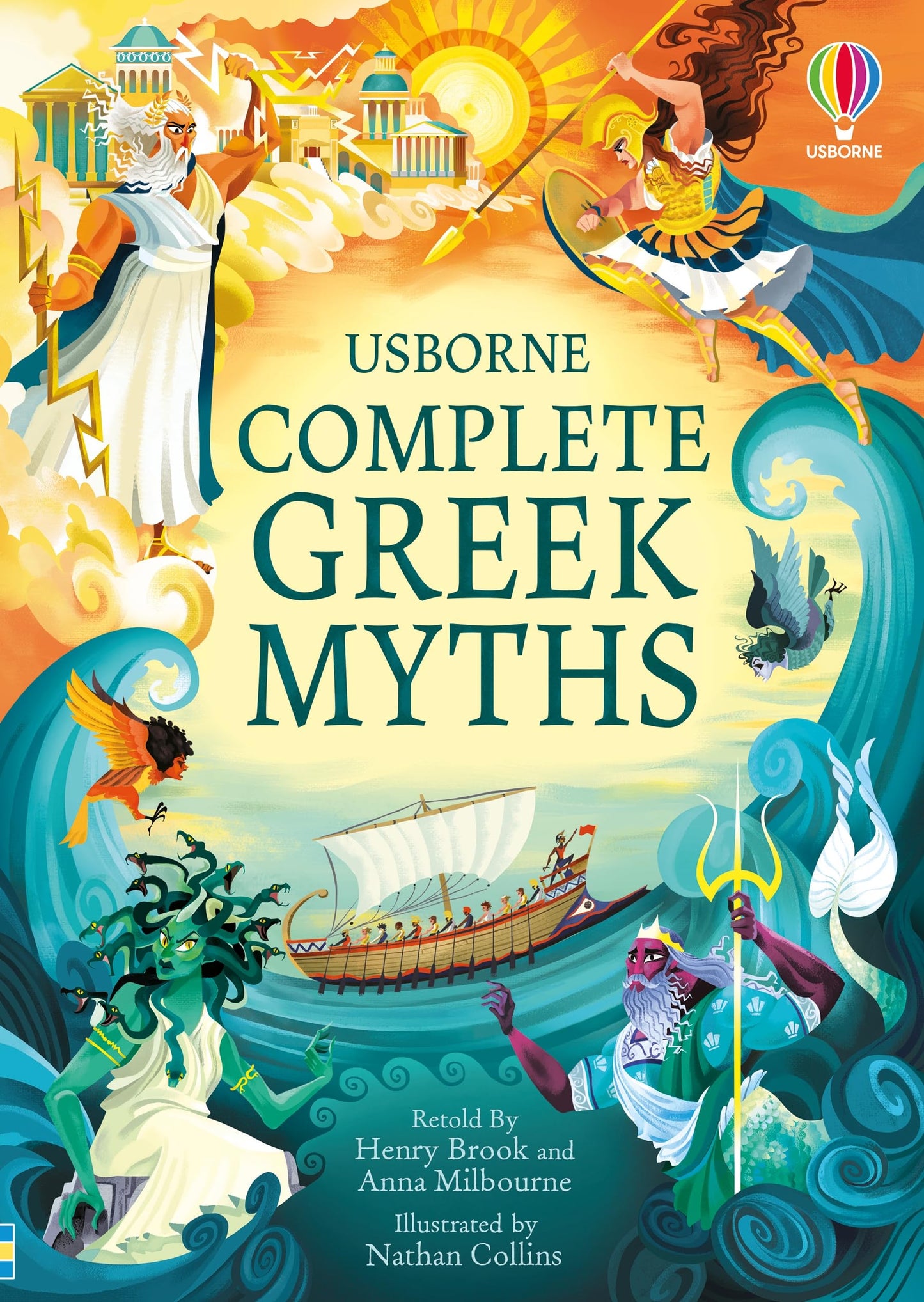 Complete Greek Myths: An Illustrated Collection of Ancient Greek Mythology Featuring Maps and a Glossary (Complete Books, 1)