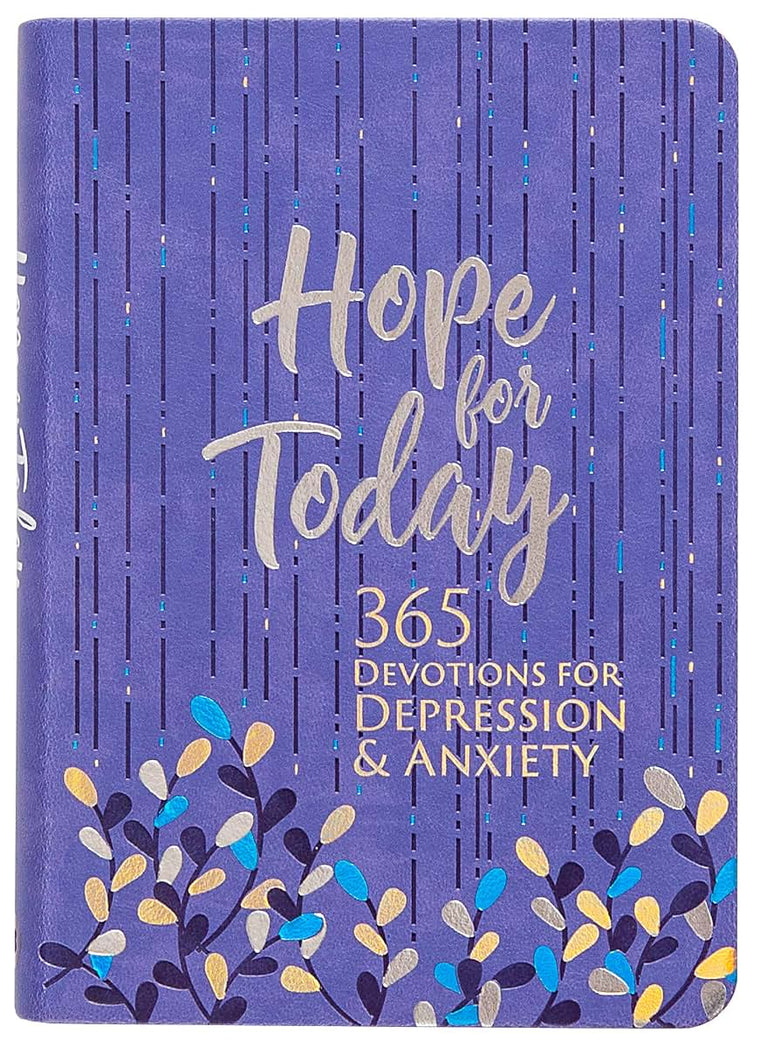 Hope for Today: 365 Devotions for Depression & Anxiety (Faux Leather) - 365 Daily Devotions to Help Find Hope, Joy, and Peace Through Gods Love