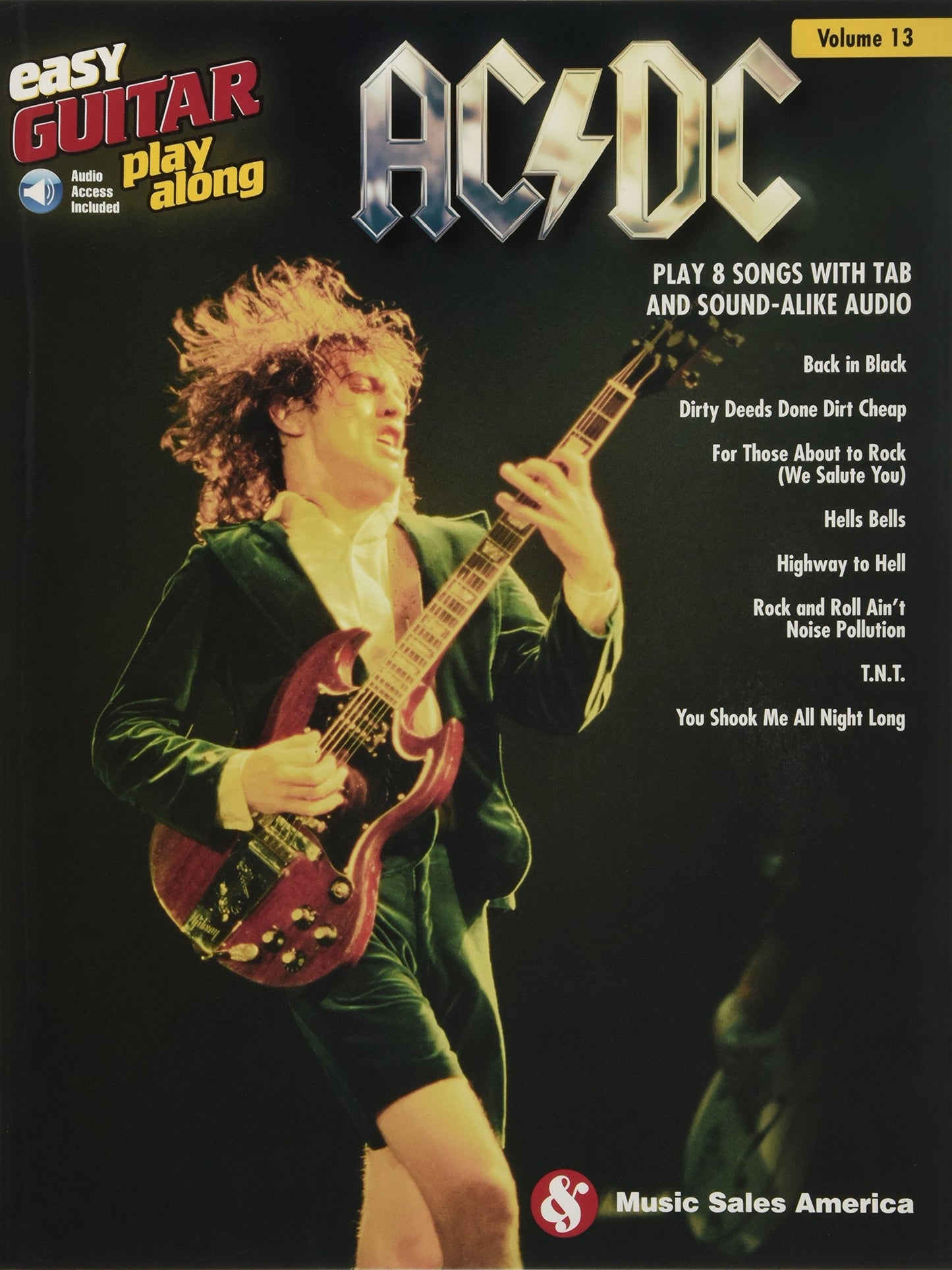 AC/DC: Easy Guitar Play-Along Volume 13 (Book/Online Audio) (Easy Guitar Play-Along, 13)