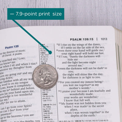 NIV Study Bible Personal Size Paperback Red Letter Edition