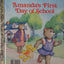 Amanda's First Day of School (Little Golden Book)