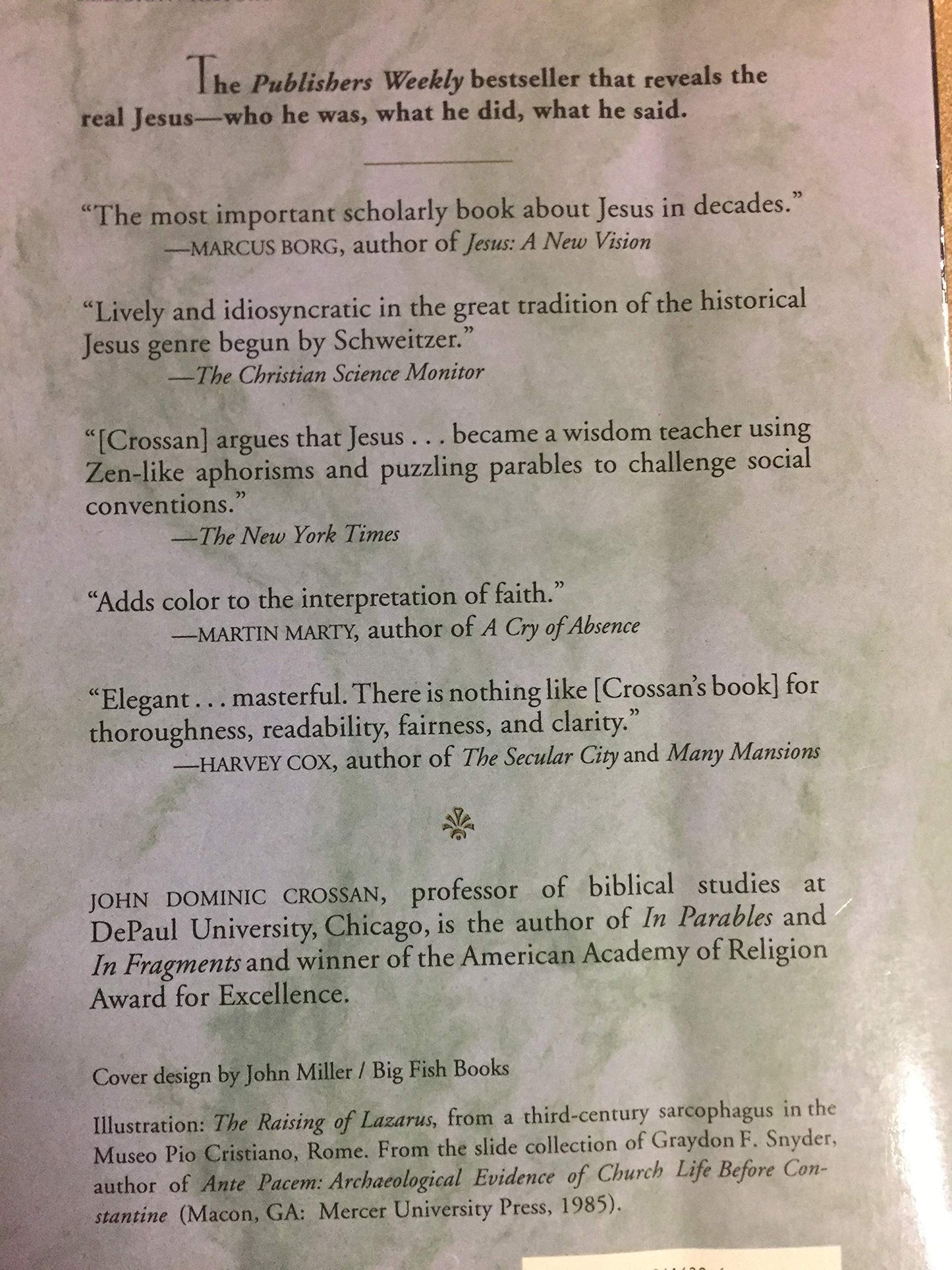 The Historical Jesus: The Life of a Mediterranean Jewish Peasant