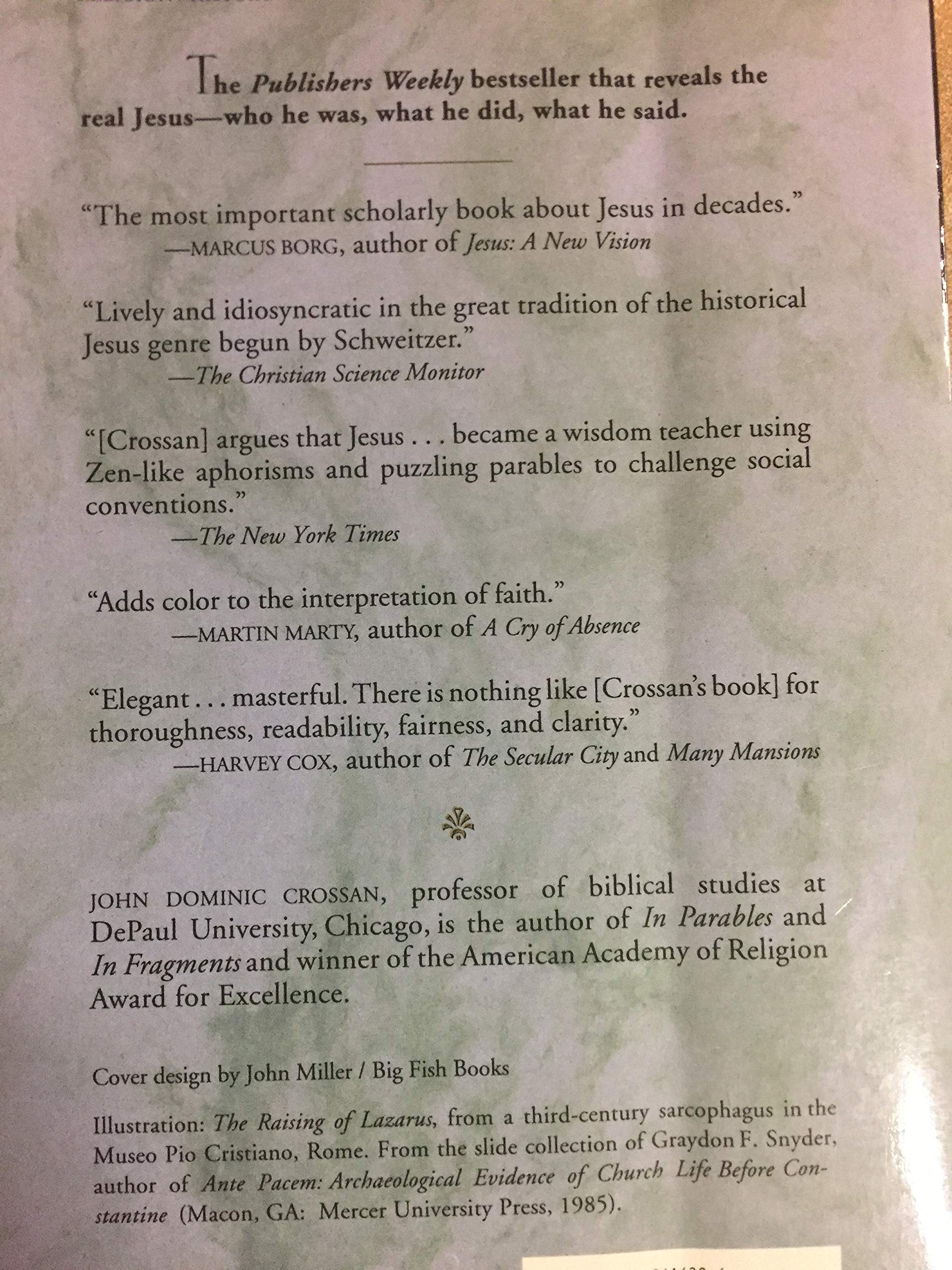 The Historical Jesus: The Life of a Mediterranean Jewish Peasant