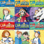 Cam Jansen 6 Book Set (Mystery of the UFO, Television Dog, Babe Ruth, Stolen Diamonds, Dinosaur Bones, Gold Coins)