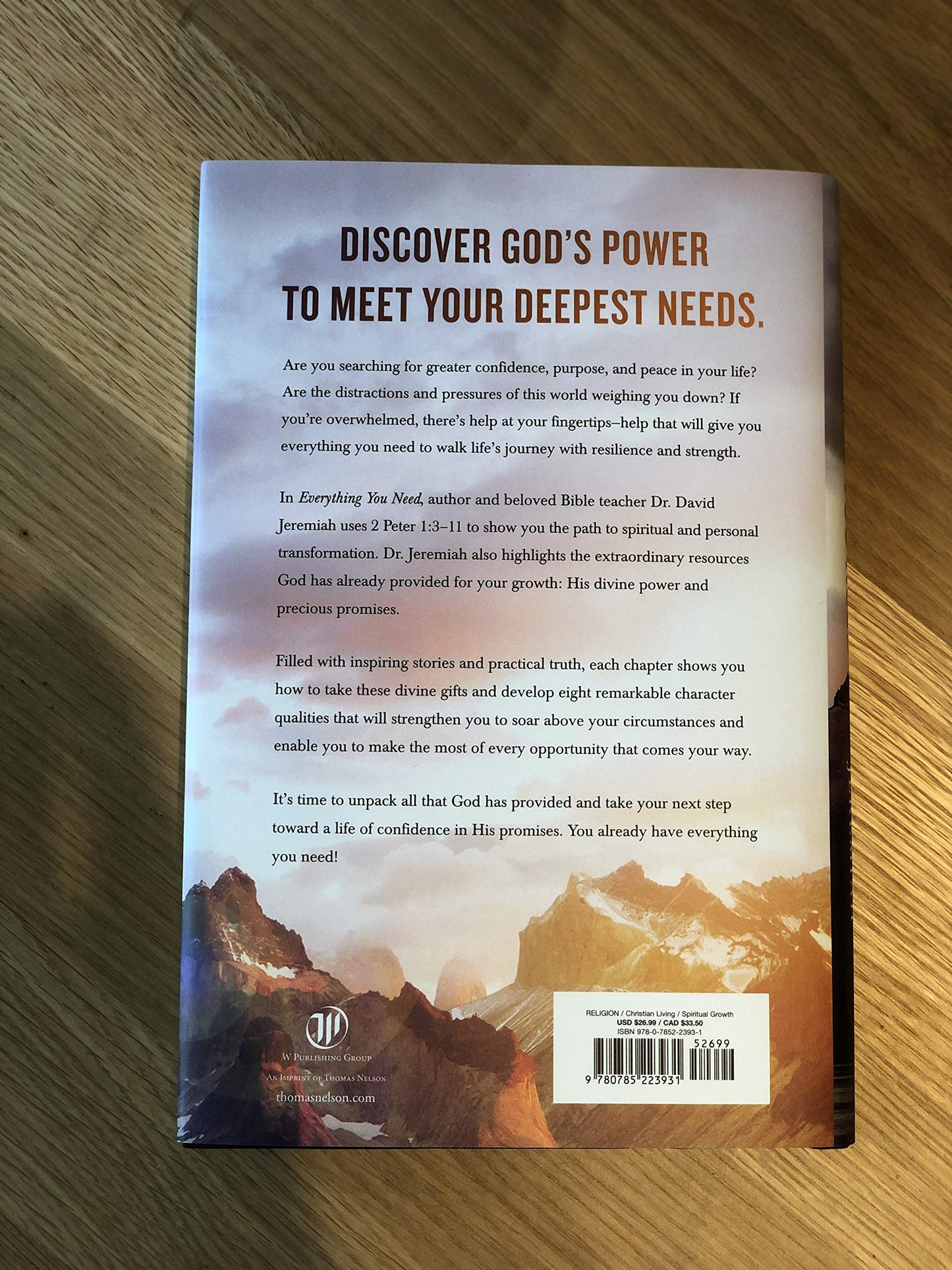 Everything You Need: 8 Essential Steps to a Life of Confidence in the Promises of God
