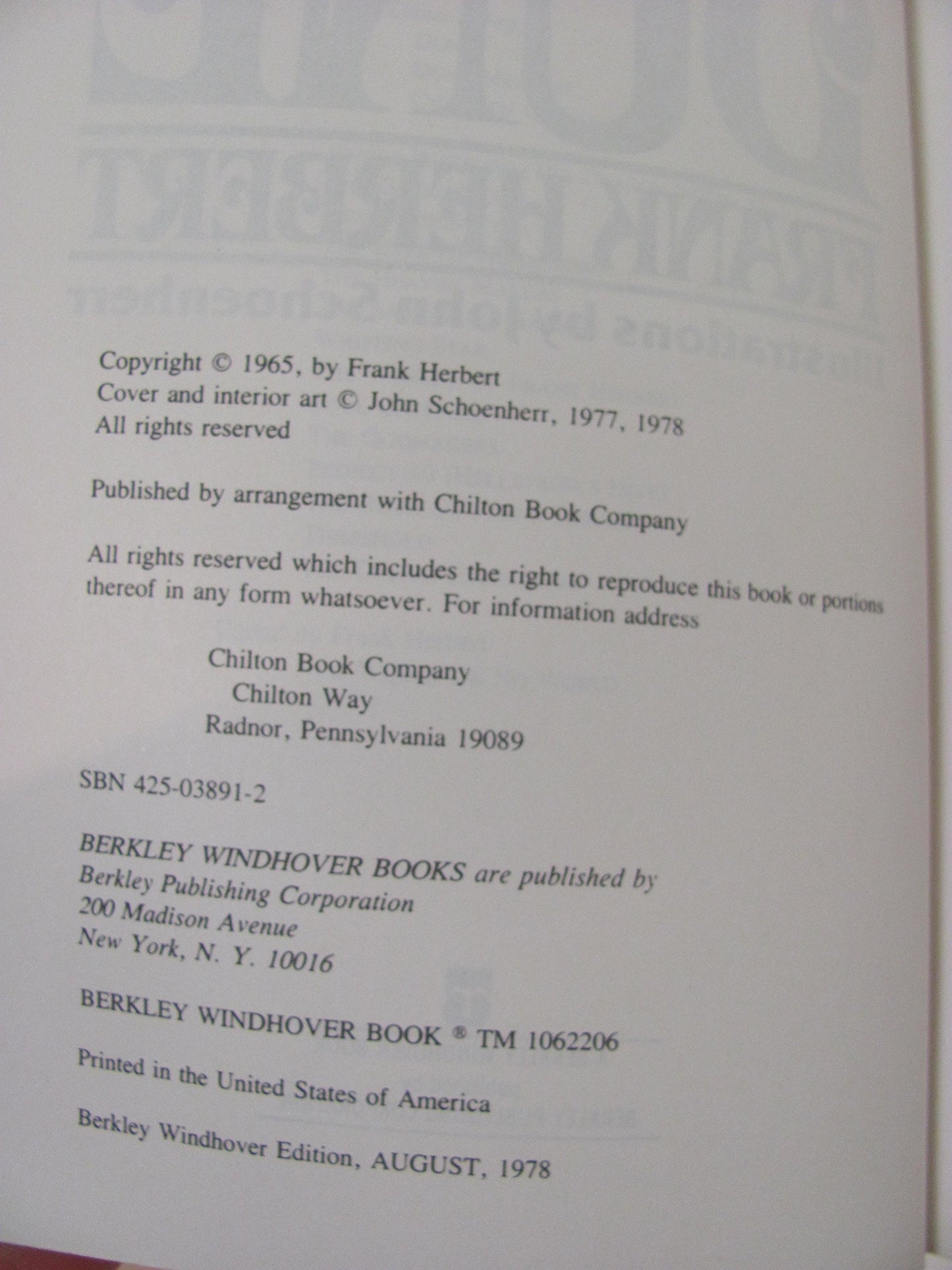 Frank Herbert's Classic Dune by Frank Herbert