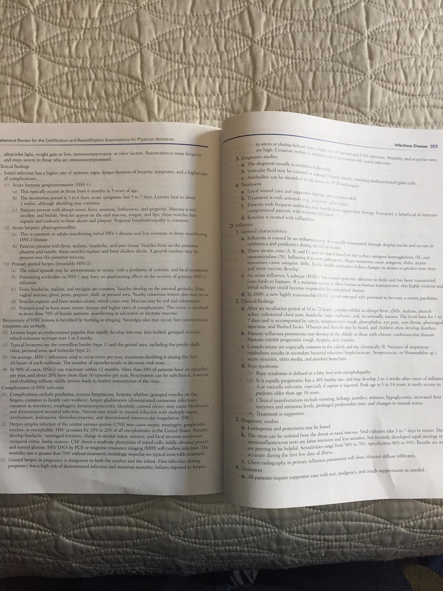 A Comprehensive Review for the Certification and Recertification Examinations for Physician Assistants