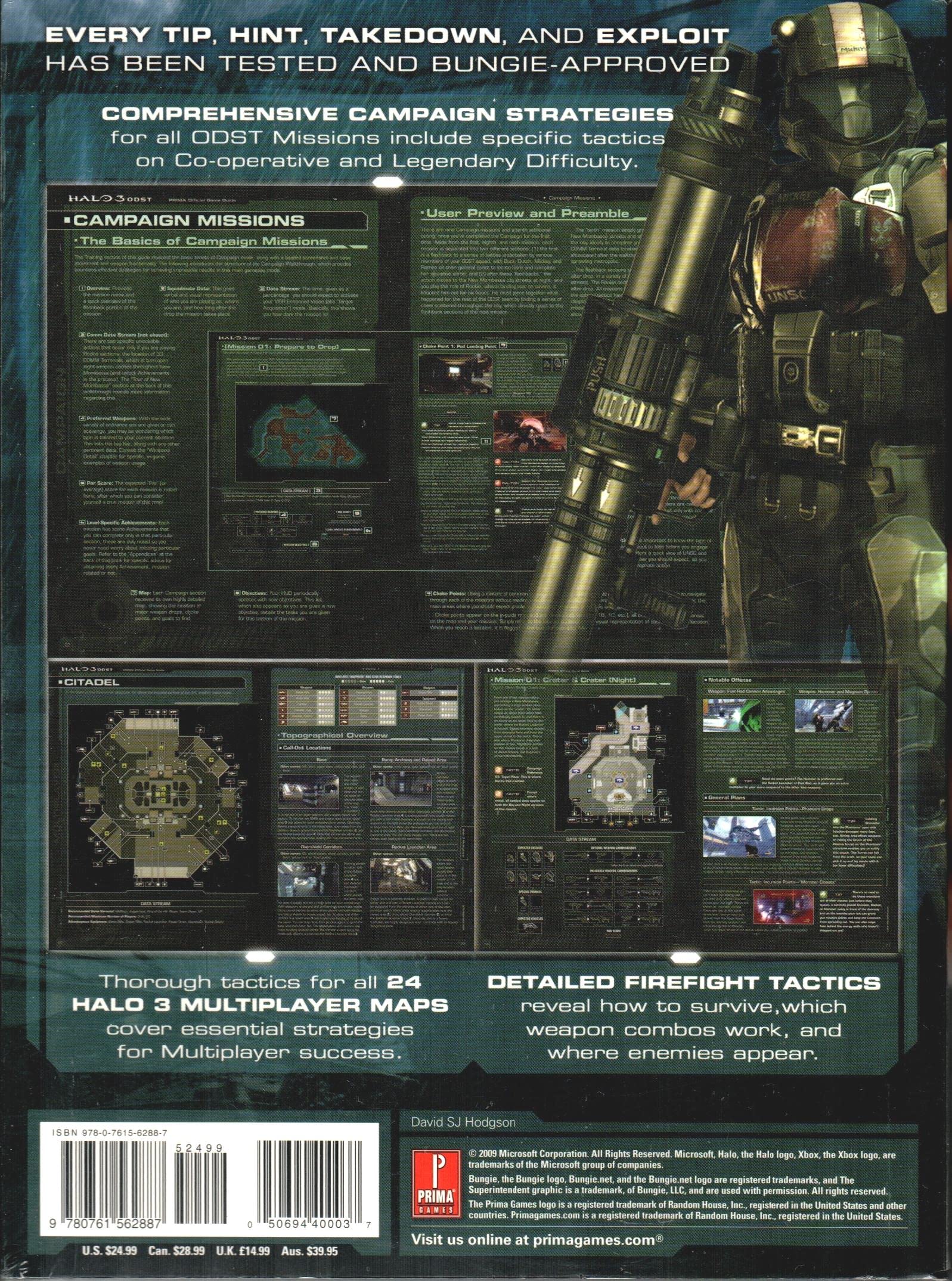 Halo 3 ODST: Prima Official Game Guide