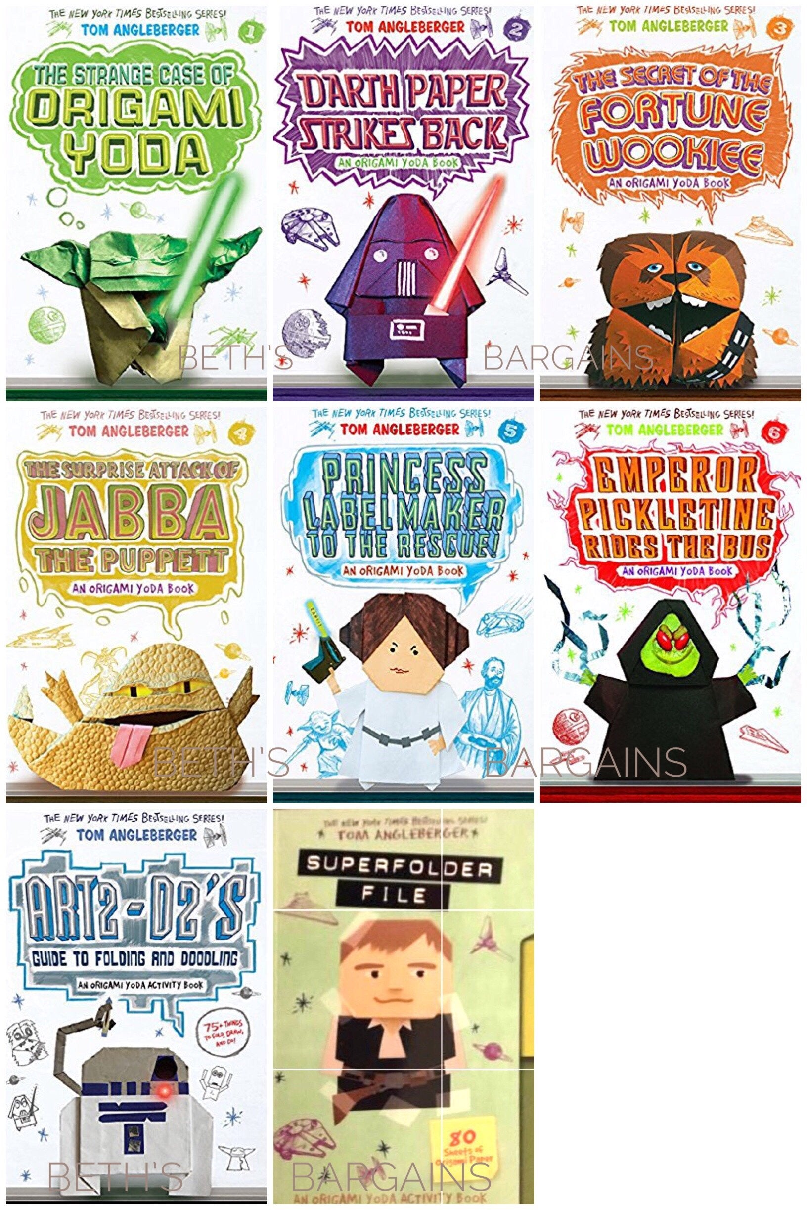 The Origami Yoda Files: Collectible 8-book Boxed set