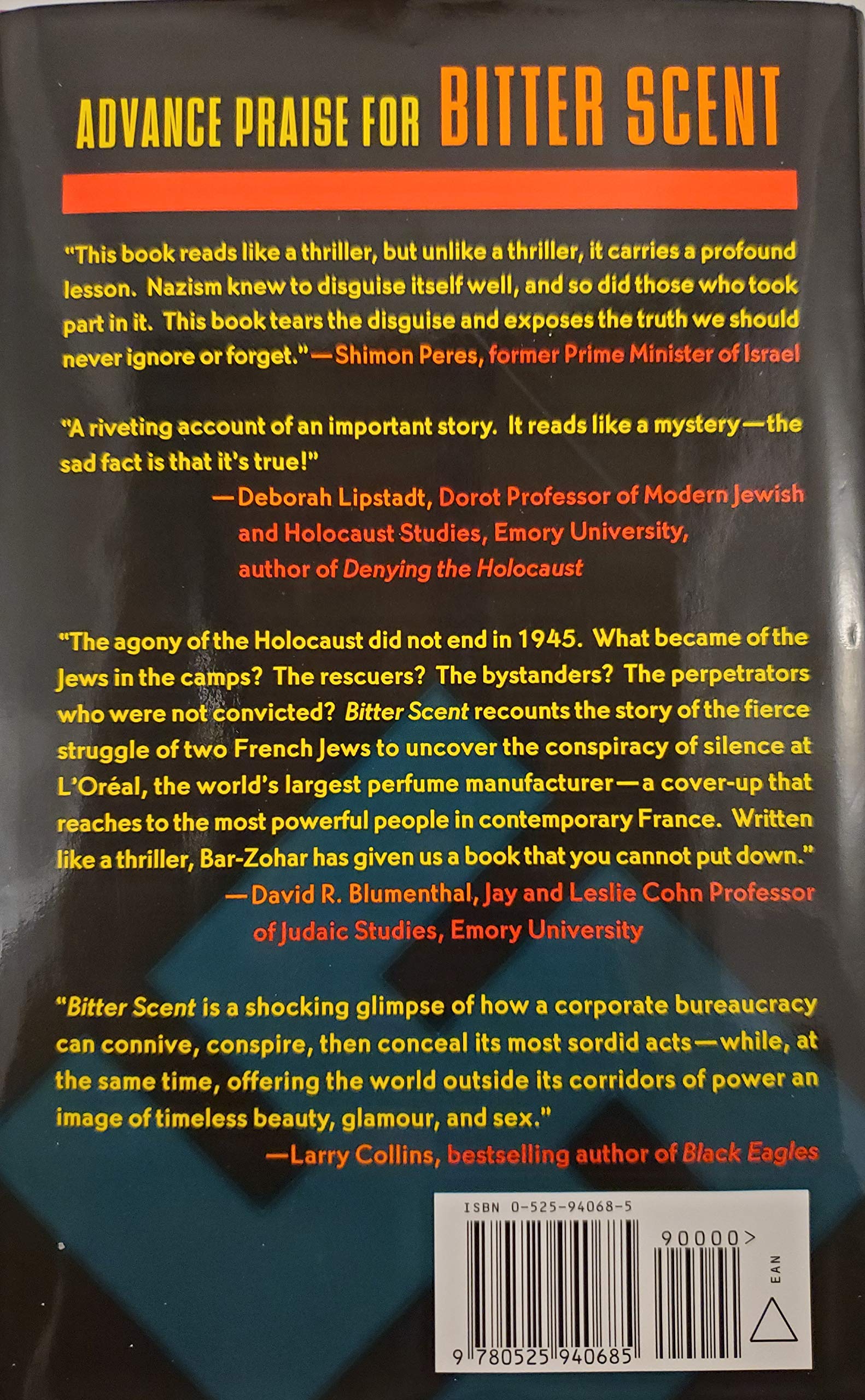 Bitter Scent: The Case of L'Oreal, Nazis, and the Arab Boycott