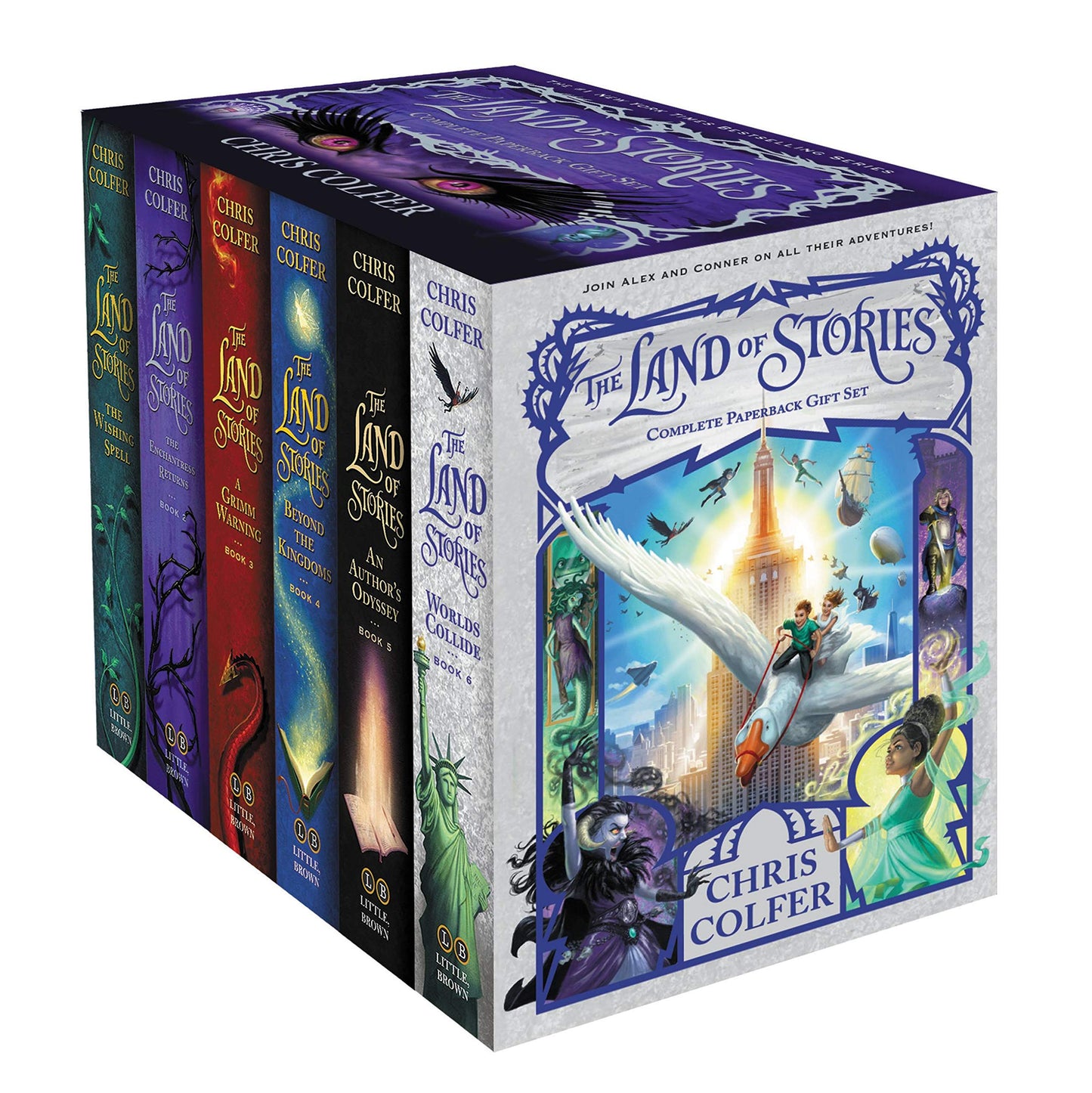 The Land of Stories Complete Paperback Gift Set by Colfer, C