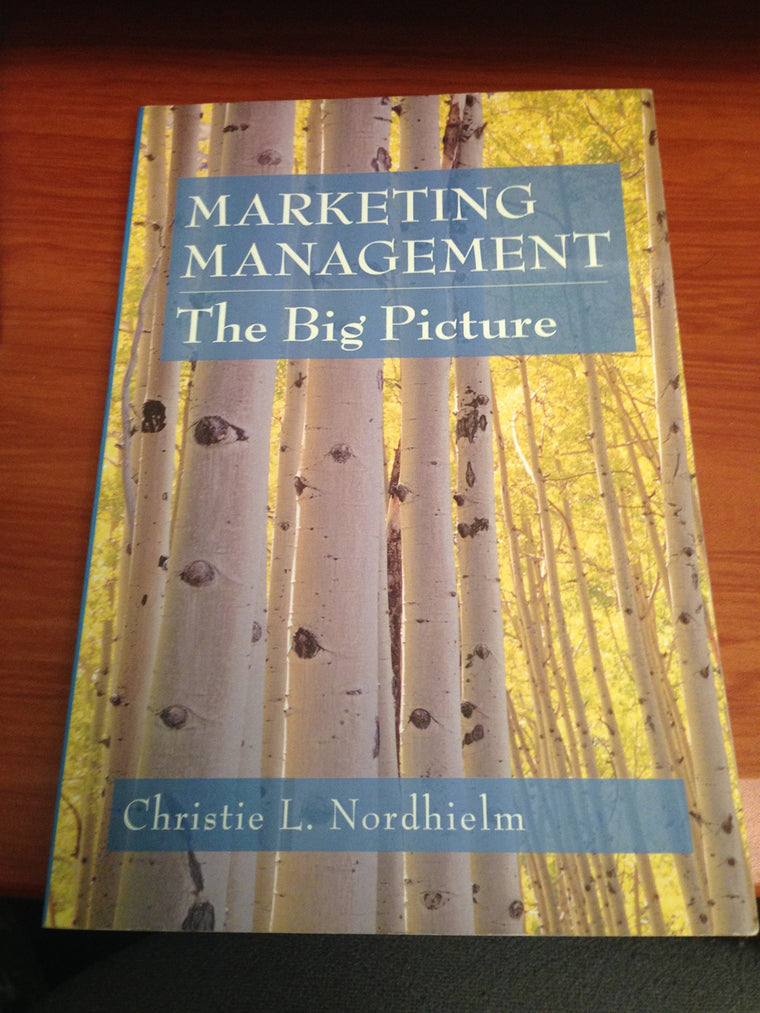 Marketing Management: The Big Picture