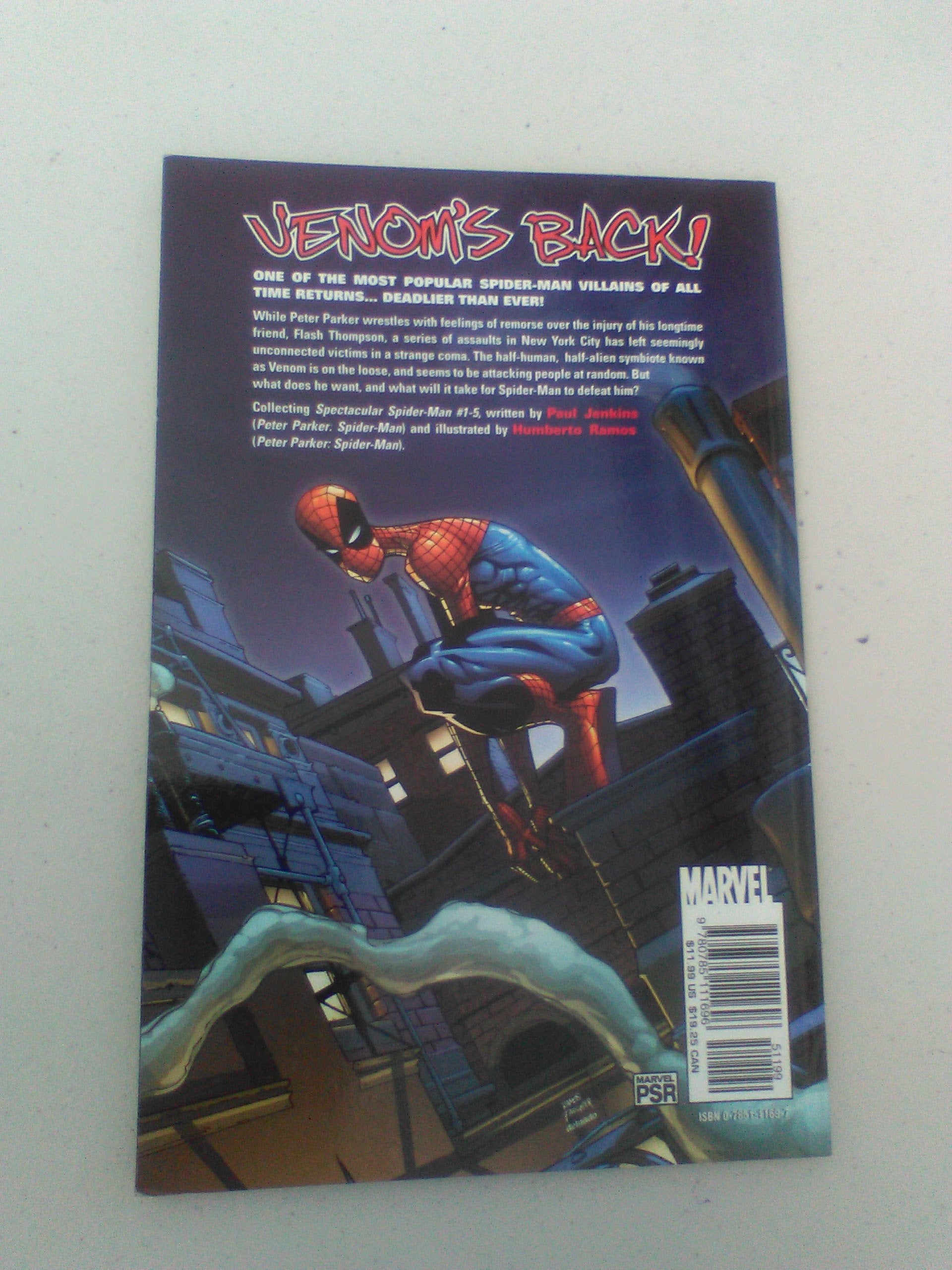 Spectacular Spider-Man Vol. 1: The Hunger (Venom)