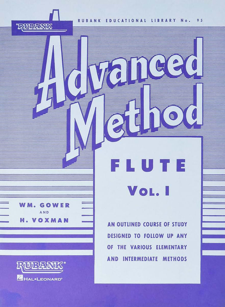 Rubank Advanced Method: Flute, Vol. 1 (Rubank Educational Library, No. 95)