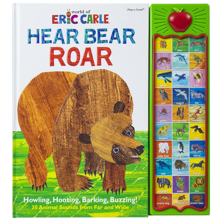 World of Eric Carle Hear Bear Roar 30-Button Animal Sound Book
