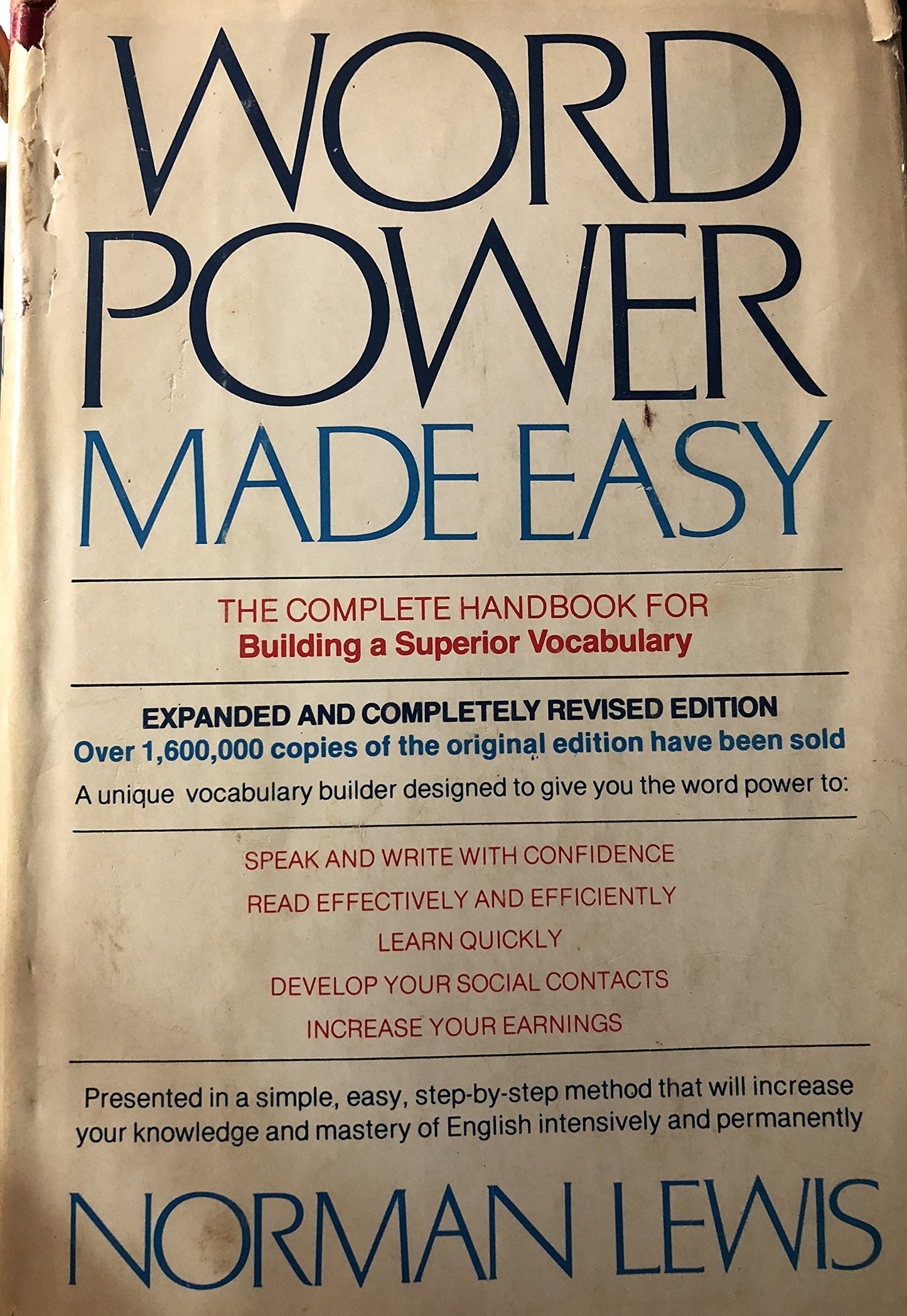 Word Power Made Easy: The Complete Handbook for Building a Superior Vocabulary