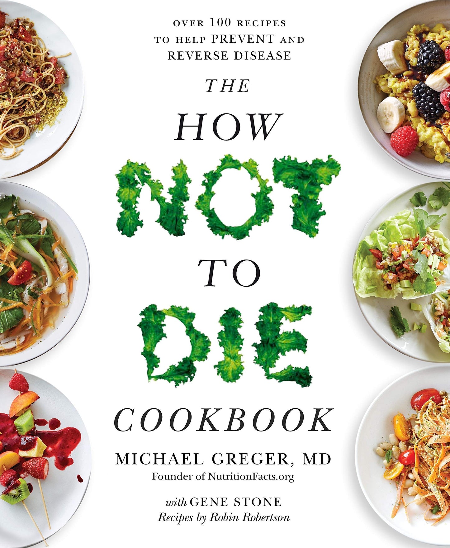 Michael greger 2 books collection set (how not to die, cookbook)