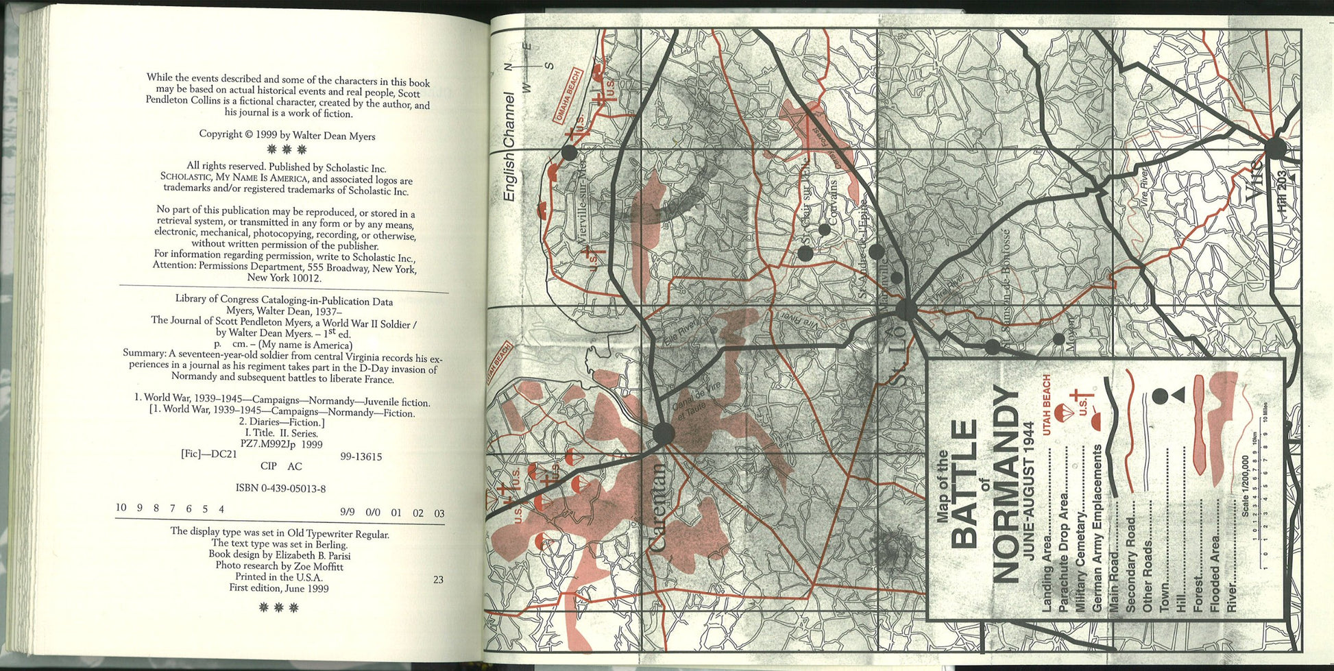 The Journal of Scott Pendleton Collins: A World War II Soldier Normandy France, 1944