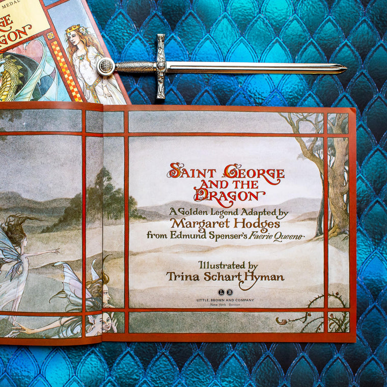 Saint George and the Dragon (Caldecott Medal Winner) — back cover