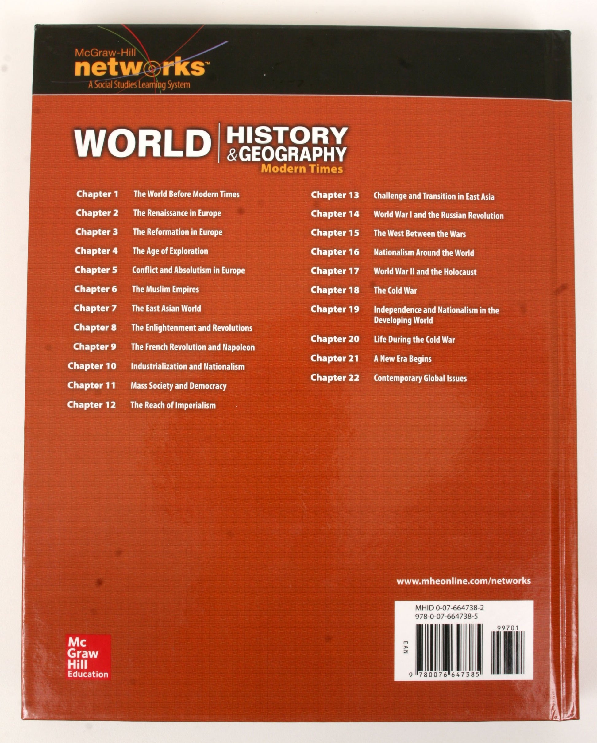 World History and Geography: Modern Times, Student Edition (WORLD HISTORY (HS))