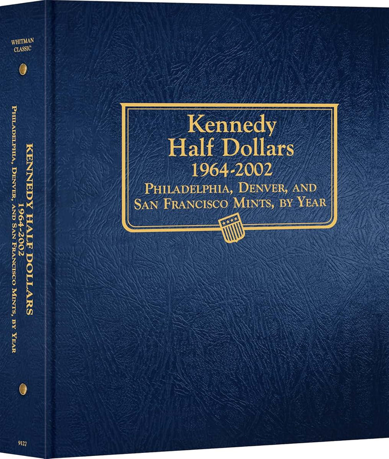 Whitman Classic® Coin Album - Kennedy Half Dollars Volume #1: 1964-2002 (P, D, & S Mints)