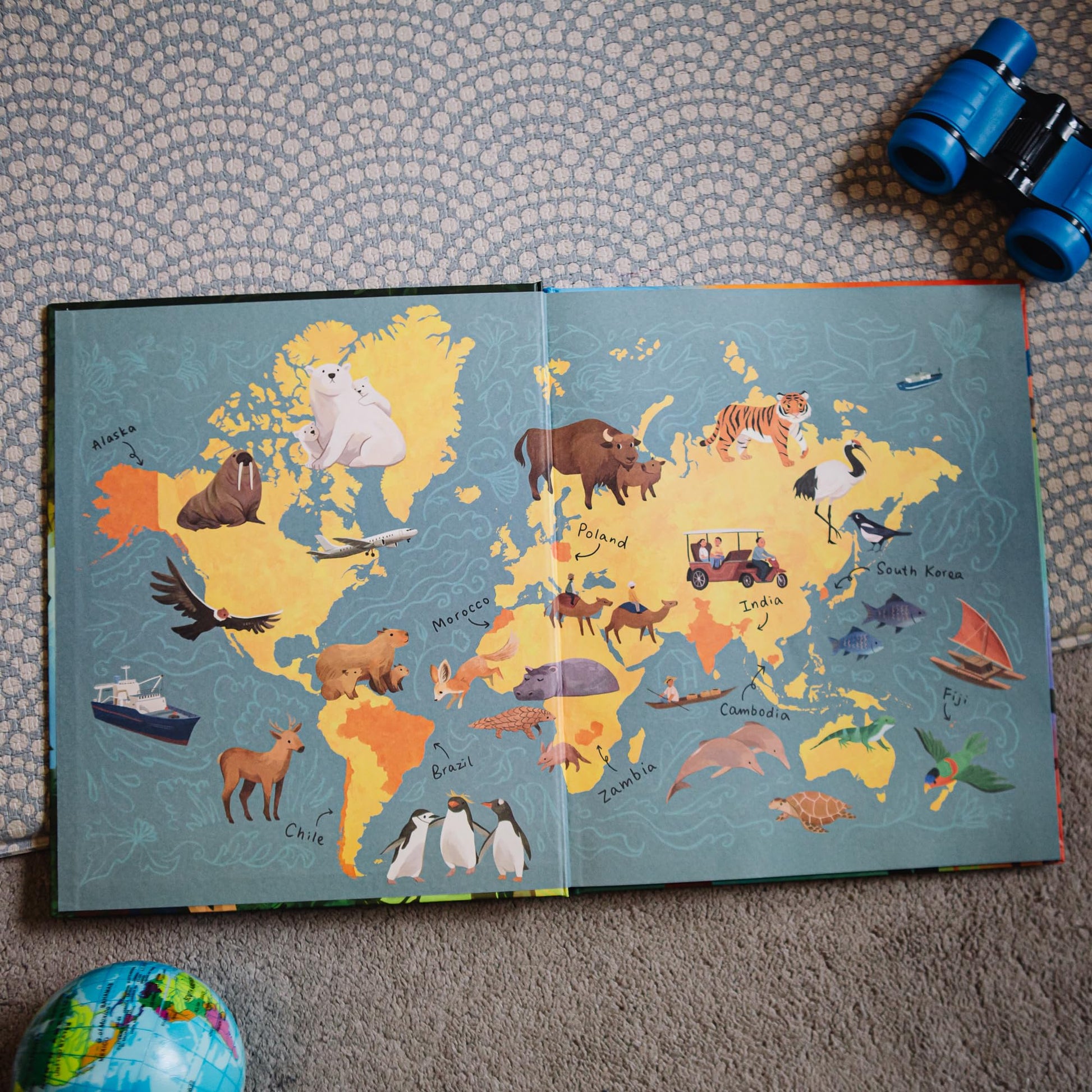 God's Great Big Global Church: Visit 10 Kids and Their Churches All Around the World (Christian Picture Book for Kids Ages 4-8 Exploring Daily Life and Worship in 10 Countries)