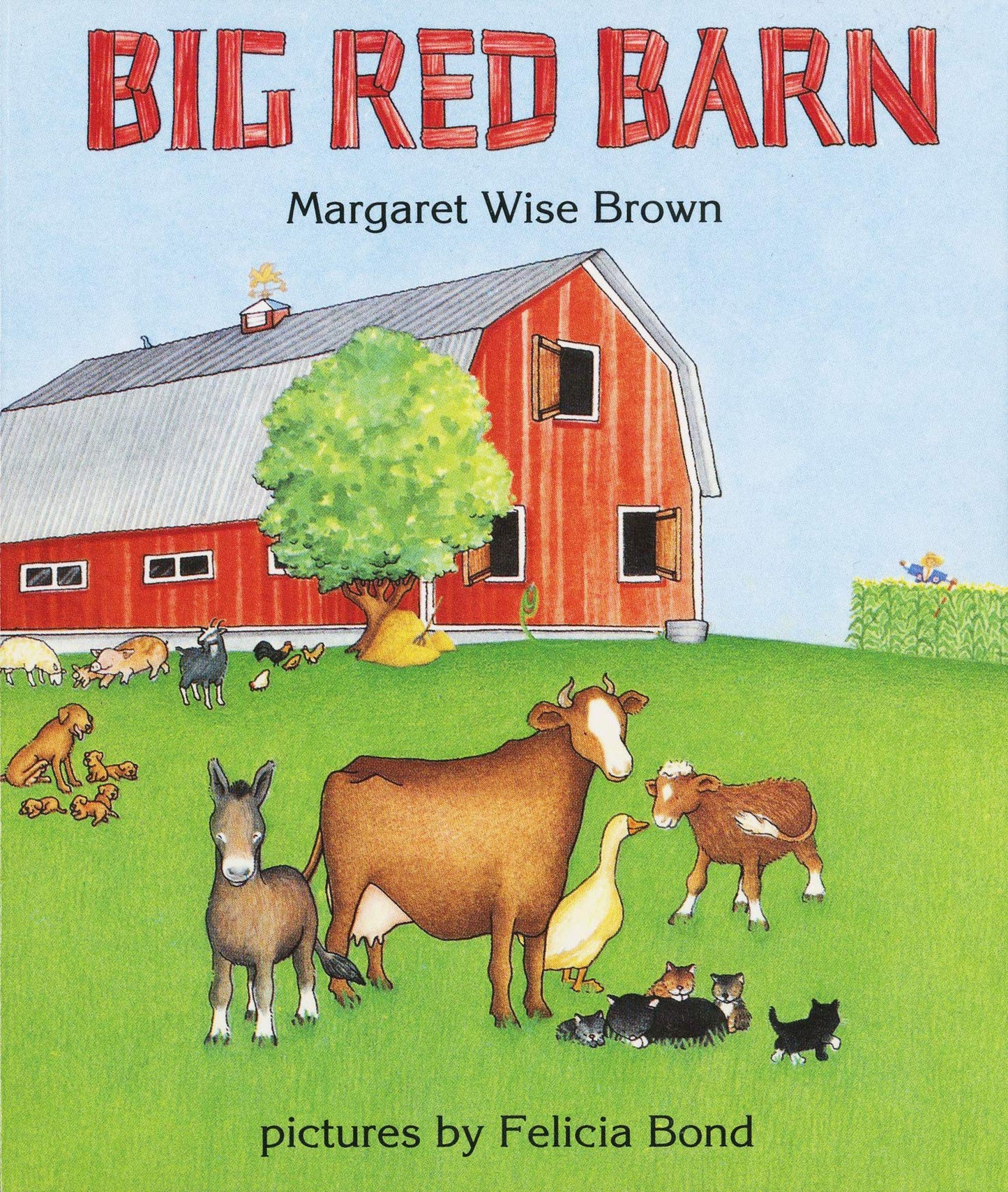 Big Red Barn: A Gentle Farm Story About Everyday Animal Life for Children (Ages 4-8)