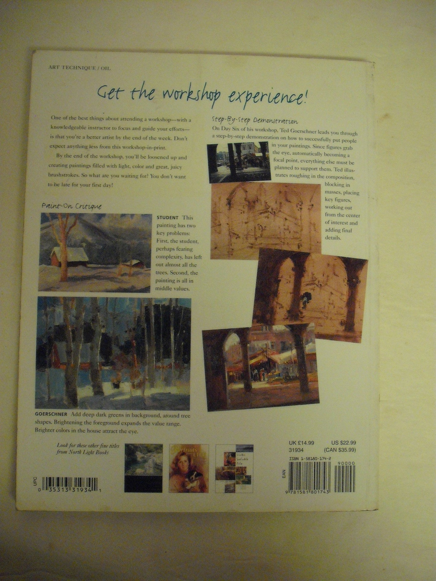 Oil Painting: The Workshop Experience