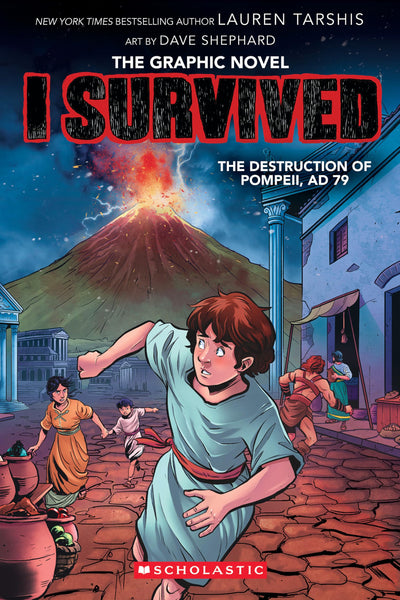 I Survived the Destruction of Pompeii, AD 79 (I Survived Graphic Novel #10) (10)