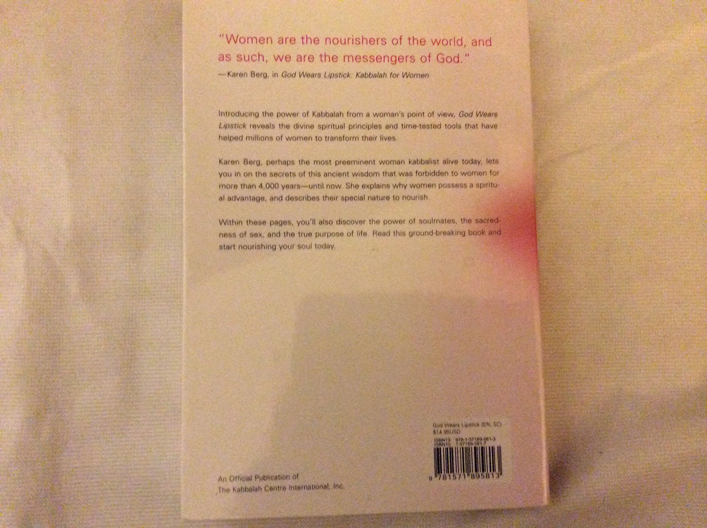 God Wears Lipstick: Kabbalah For Women