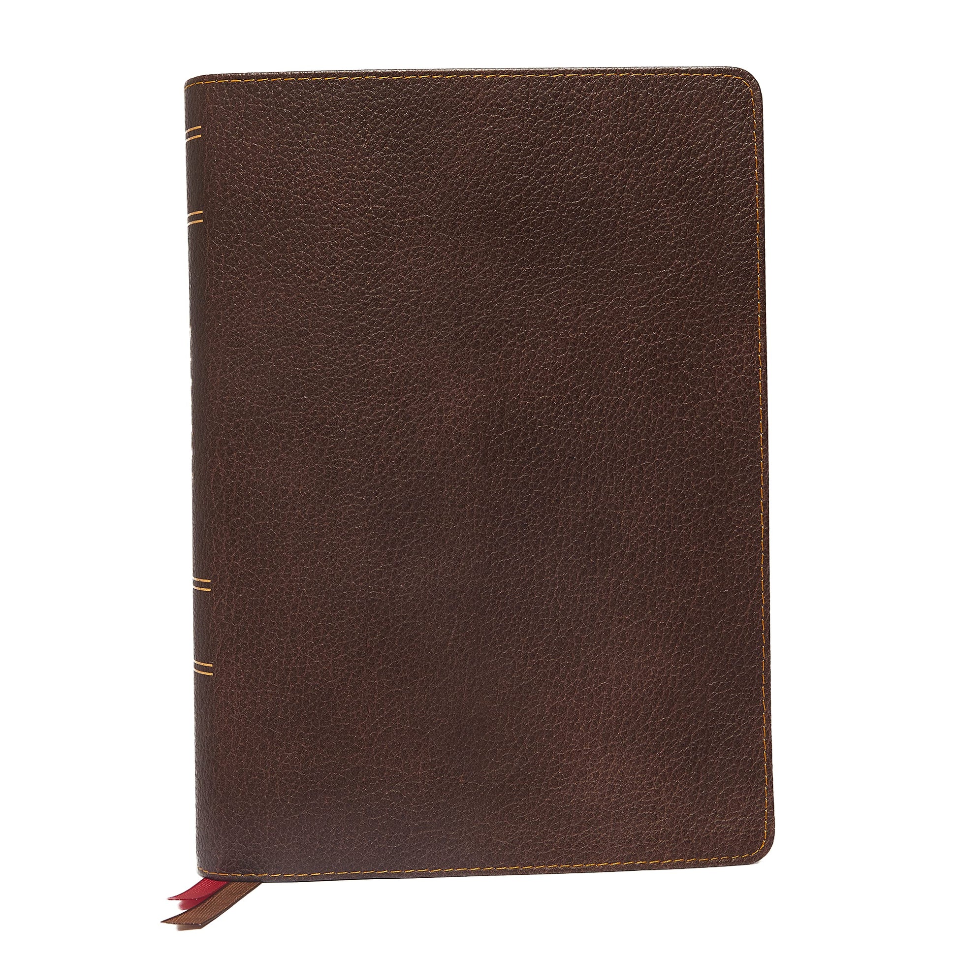 NKJV Study Bible, Premium Calfskin Leather, Brown, Full-Color, Thumb Indexed, Comfort Print: The Complete Resource for Studying Gods Word