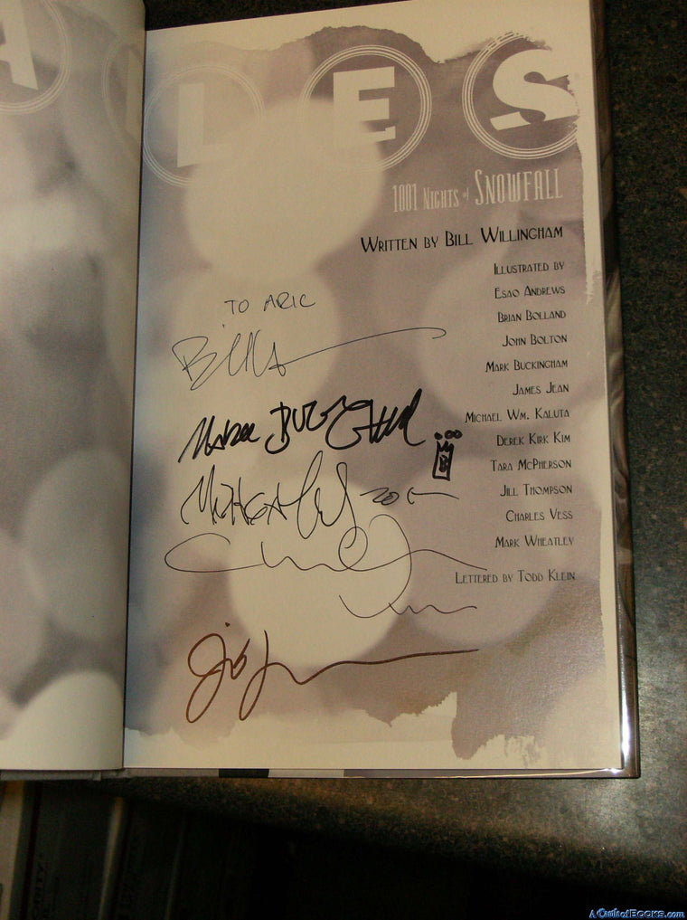 Fables: 1001 Nights of Snowfall — back cover