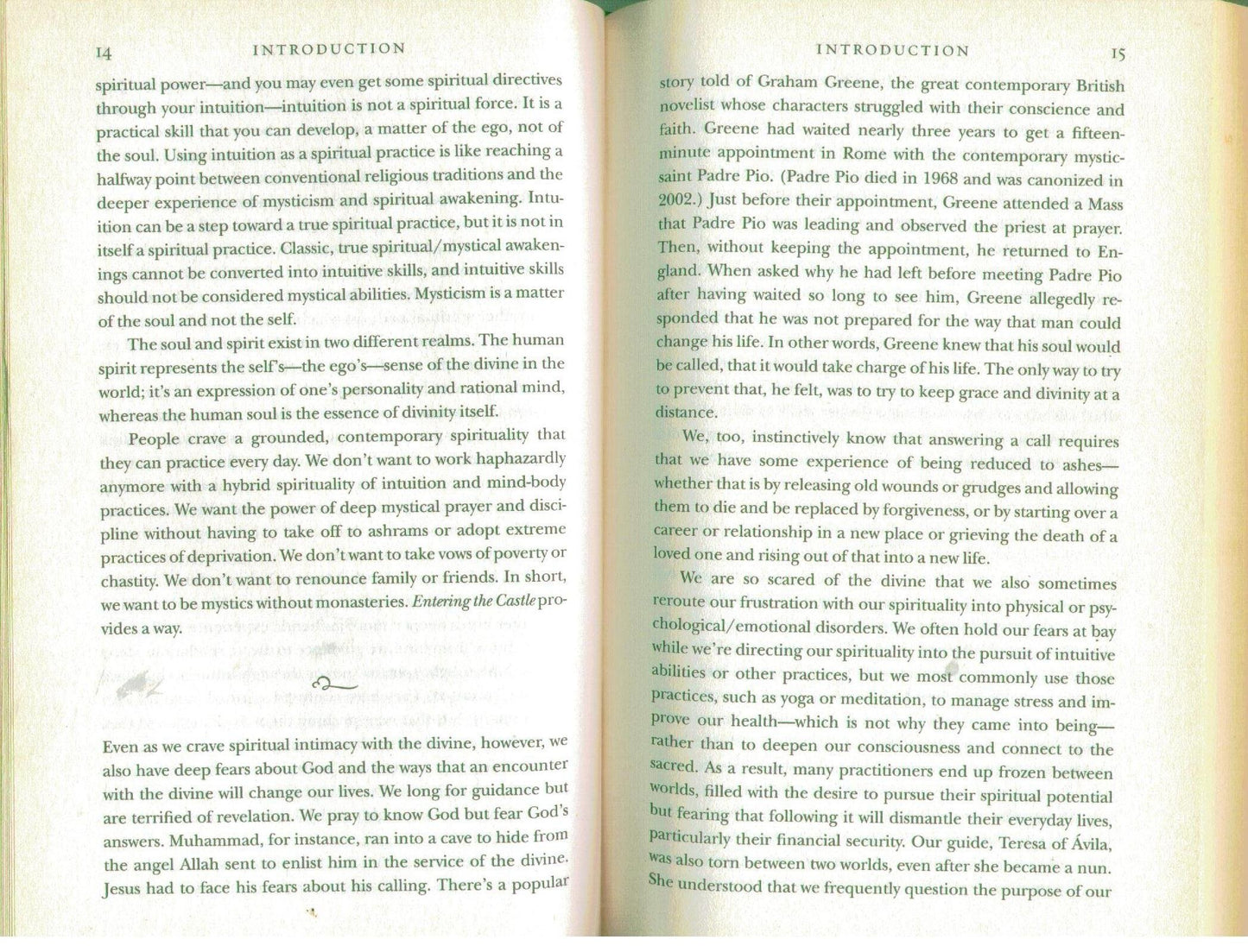 Entering the Castle: An Inner Path to God and Your Soul by C
