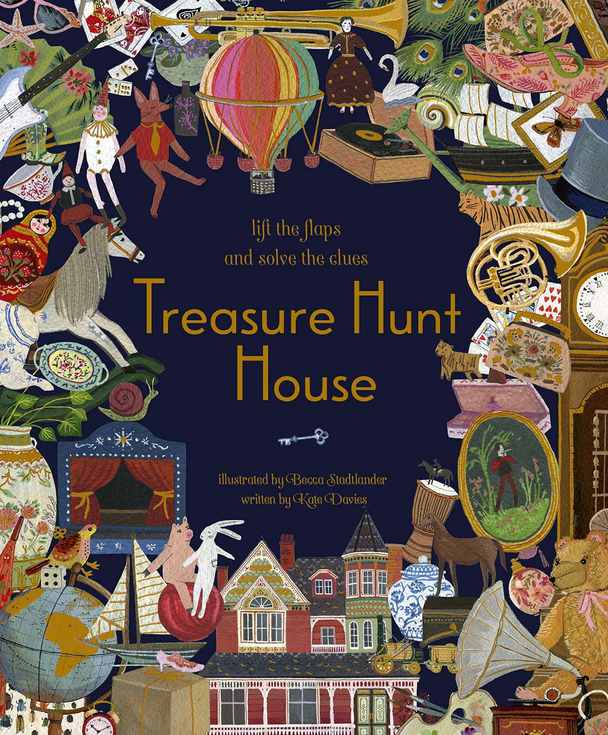 Treasure Hunt House: Lift the Flaps and Solve the Clues