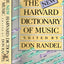 The New Harvard Dictionary of Music (Harvard University Press Reference Library)
